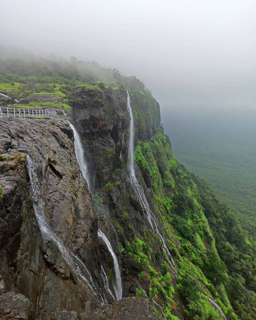 naneghat reverse waterfall